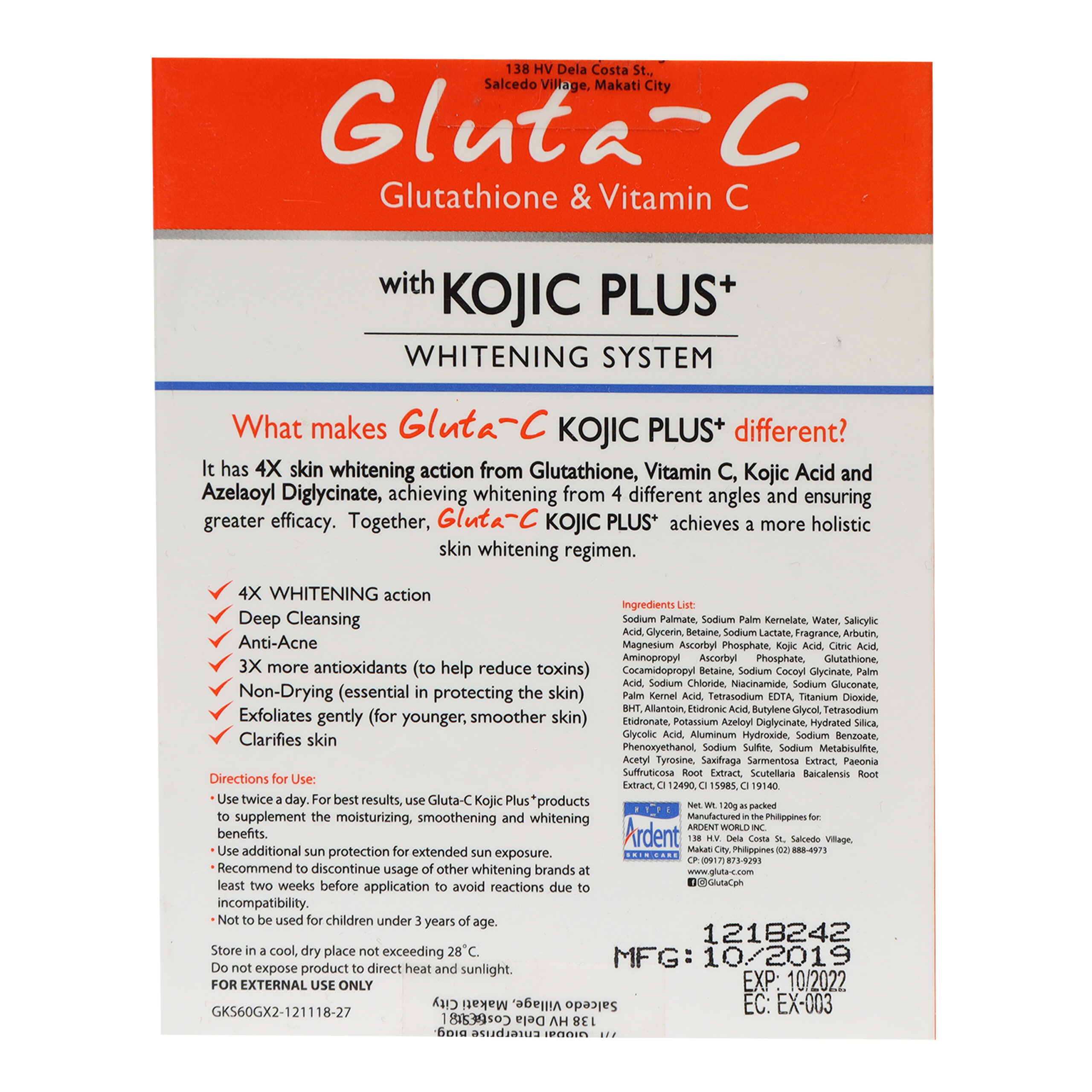 glutathione saop directions Organic whitening Soap Bar | Arbutin, Glutathione, Kojic acid & Vitamin C | Brighten, Replenish, Glowing & Radiant Skin | Pure Natural Handcrafted Skincare, Face & Body Cleanser Private Label DR.DAVEY OEM ODM